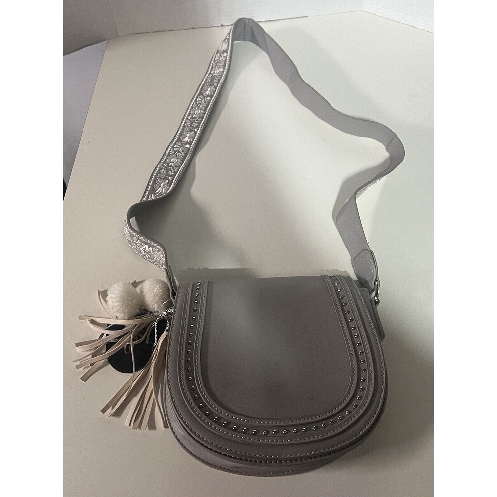 Imoshion Handbag Shoulder Crossbody Bag Gray NWT